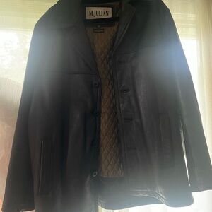 Men’s Leather Jacket Wilson’s Like New Sz. L